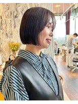 ブローチ 表参道(broocH)&nbsp;ボブ/ミニボブ/ぱつっとボブ/大人ボブ/表参道/青山