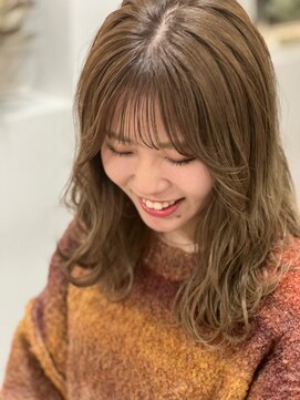 ネード バイ ヘアデザイン(..ne-do by hair design) 柔らかベージュ