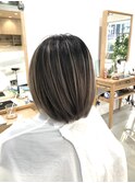 中明度バレイヤージュ