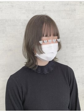 シャルムヘアー(charme hair) シアーベージュ×顔まわりカット