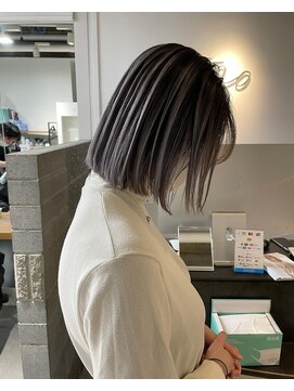 タオ 河原町(Tao) ボブとバレイヤージュ