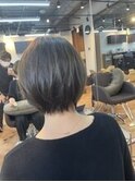 大人可愛い/ショコラアッシュ/ヘルシースタイル/ふんわりカール