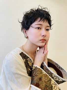 エルマノ 仙川(L mano) ショートパーマ