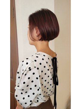 ベルコフレ 玉造店(Belle Coffret) 【BelleCoffret】ミニボブ ショートボブ マチルダボブピンクヘア