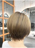☆コンパクトショート×プラチナベージュ☆