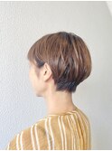 大人可愛いマッシュショート