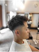【IRIE HAIR赤坂】フェードカット×バーバー×学割U24×束感
