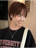 大人可愛い/ナチュラルショート/大人ショート/20代30代