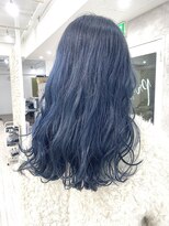 アジールヘア 東上野店(agir hair)&nbsp;10代20代30代オーシャンブルーWカラー【上野】