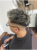 韓国マッシュスペインカールスパイキーショート〈理容室〉西川口