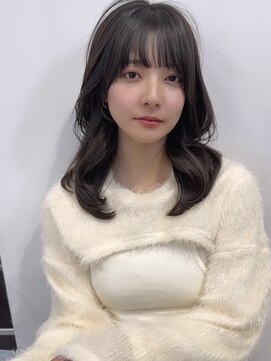 オリンテ バイ レシッド 表参道(orente by rcid) 髪質改善顔まわりレイヤーカット酸熱ストレートこなれミディ