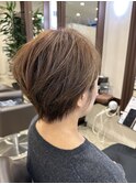 【Acura.katsu】髪質改善/耳掛けスッキリショート//40代/50代