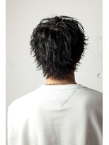 リップス 千葉annex(LIPPS)&nbsp;波巻きパーマ×ショートマッシュウルフ