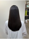 髪質改善ストレート×ロングスタイル