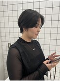 大人可愛いハンサムショート