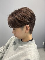 メンズ リコ(MEN'S RICO)&nbsp;フェザーパーマフェザーショート刈り上げなしマッシュ【大和】