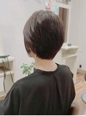白髪染め白髪ぼかし大人ショートボブ大人かわいい30代40代50代