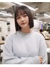 【艶髪HITAストレート】カット+ストレートパーマ
