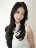 ロングレイヤー/韓国/ヨシンモリ/髪質改善/モテ髪