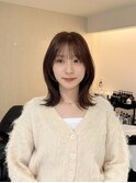 【ミディアムスタイル】顔まわりカット