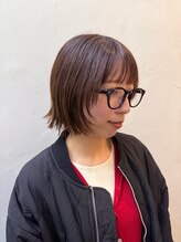 モスモ(mosmo)&nbsp;レイヤーボブ/顔周りカット