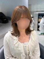 ロンドウル 熊本(Lond ulu) 韓国ヘア/ブリーチなし/顔周りカット/レイヤーカット