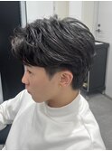 ニュアンスパーマ/ センターパートパーマ