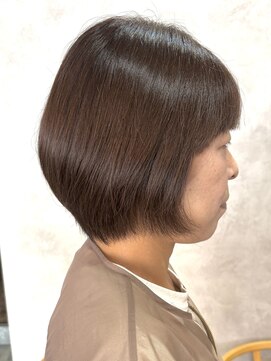 エンクス(enx) ミディアムヘア/暗めカラー/グランマッシュ/鶴ヶ峰YM102