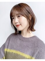 セイドット リー(Say. Ree)&nbsp;say.ボブミニボブくびれボブレイヤーボブハイライトダークレッド