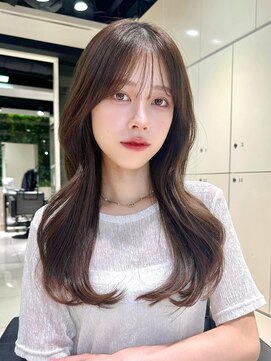 フォルテノエル 静岡鷹匠店(FORTE Noel) ブラウン／ブラウンベージュ／冬カラー／ロング／くびれ巻き