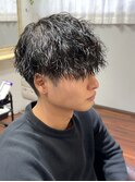 ツイストスパイラルマッシュ【メンズ/パーマ/眉毛/沖縄市/美里】