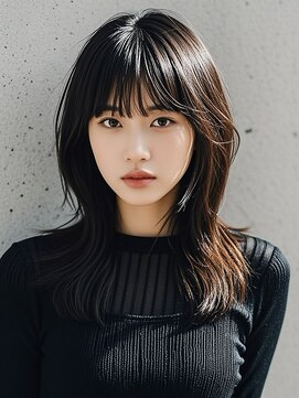 ショートボブシースルーマッシュウルフカットショートヘアボブ