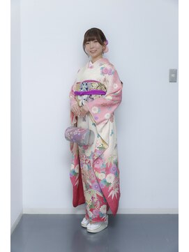 振り袖レンタル一式＋着付け