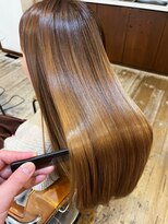 セットアップ 岡山北長瀬店(SET-UP)&nbsp;髪質改善トリートメントストレート縮毛矯正ハイトーン