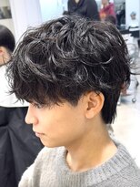 フィフスパーク(fifth PARK) 渋谷緩めシャドウパーマfifth短めシースルーラウンドマッシュ