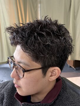 バーバーコモンズ(BARBER COMMONS) ショートツイストスパイラルパーマ