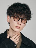 フィフス 栄(fifth)&nbsp;名古屋栄シャドウパーマメンズマッシュウルフ無造作ツーブロック