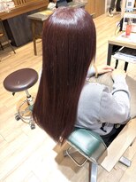 サラ(sarah) ボルドーピンク