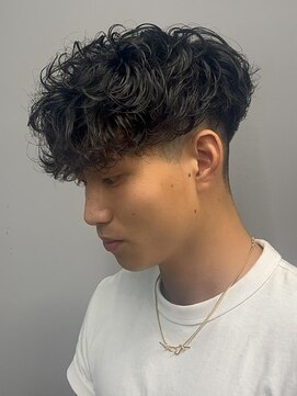 エルマーク 和歌山(L-MARK) マッシュヘア/波巻きパーマ/men's/スパイラルパーマ