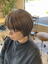 美容室べっぴん屋 ピュアクラブ 横手店(Pure club)&nbsp;ショートボブ
