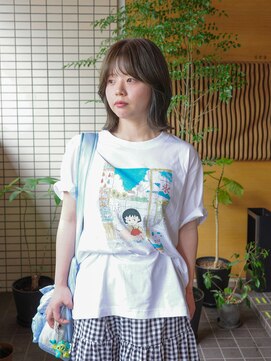 サロン シー(salon sea) salonsea 仙田　くびれボブ×オリーブベージュ