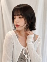 トリッカ 銀座(tricca)&nbsp;外ハネボブ/シースルーバング/モードボブ