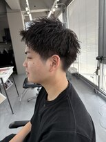 サロンティティ(salon titi) メンズショート×ピンパーマ