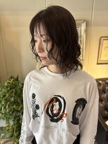 ヘアーデザイン シュシュ(hair design Chou Chou by Yone)&nbsp;コテ巻きパーマ/レイヤーボブ/ボブパーマ/ウルフカット