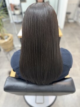 クワイア 川崎店(0choir) ダークパープル/ナチュラルショート/夏のヘアアレンジ/川崎