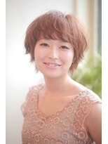 ヘアアンドメイク エジェリ(hair&make egerie) キャラメルショート ハイライト 恵比寿