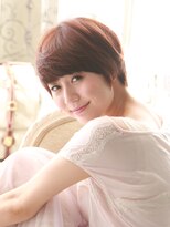 髪質改善と縮毛矯正の専門店 サンティエ(scintiller)&nbsp;【scintiller鹿児島】ナチュラル大人かわいいショート