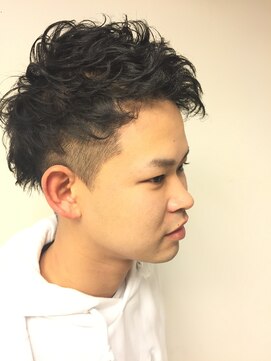 サーヴ ネクスト ヘア 元町店(SERVE next hair) 束感ジェットツーブロックショート