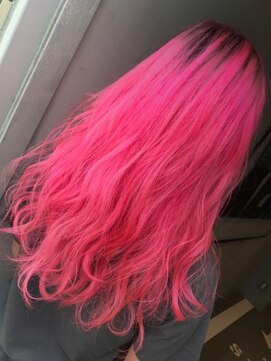 ジーナ(XENA) ネオンピンクロング