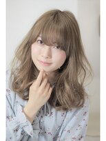 クラシア(Cracia)&nbsp;ドーリーヘア　ブルー系カラーで魅せるカワイイ大人女子